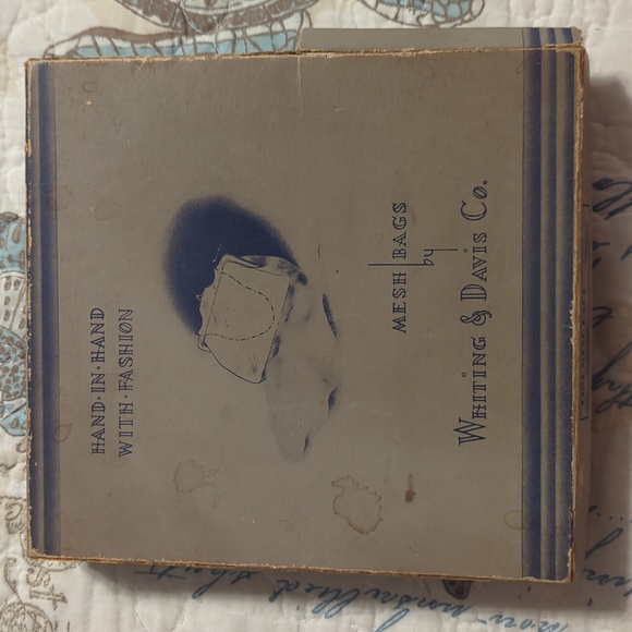 Whiting and Davis silver mesh bag - Picture 8 of 10